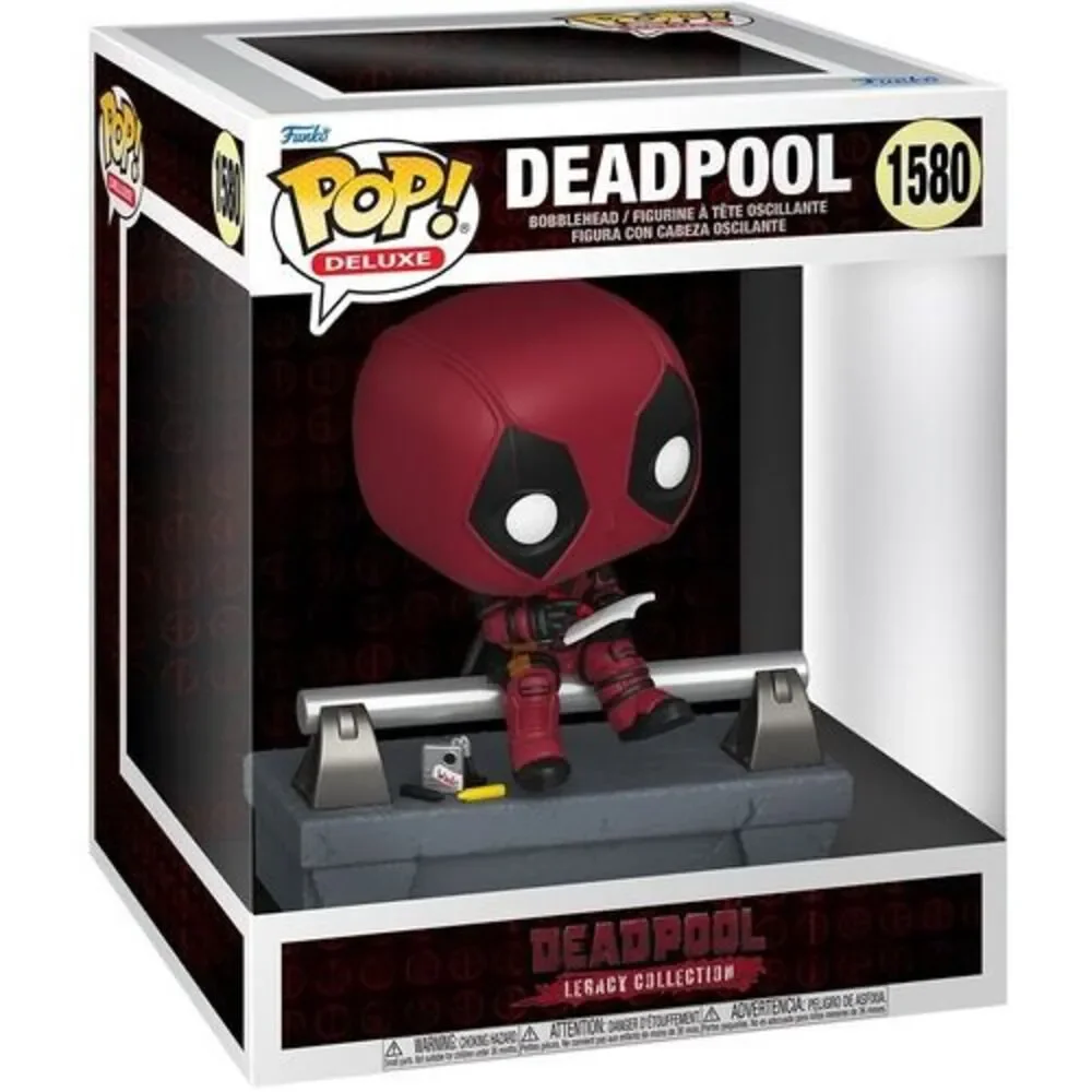 Funko POP! Deluxe: Deadpool - Deadpool on Bridge (Marvel)  COLLECTIBLES - Picture 3 of 3
